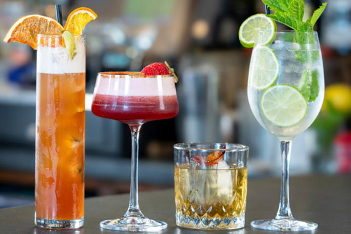 Canapés and cocktails at Grassington House